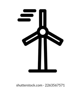 Showcase the beauty and elegance of your design with this stunning Black and White wind turbine Icon. Perfect for graphic designs, logos, mobile apps, posters and more. 
