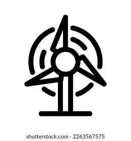 Showcase the beauty and elegance of your design with this stunning Black and White wind turbine Icon. Perfect for graphic designs, logos, mobile apps, posters and more. 
