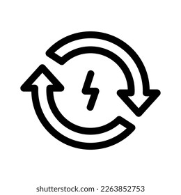 Showcase the beauty and elegance of your design with this stunning Black and White renewable energy Icon. Perfect for graphic designs, logos, mobile apps, posters and more. 
