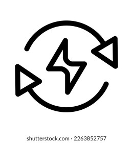Showcase the beauty and elegance of your design with this stunning Black and White renewable energy Icon. Perfect for graphic designs, logos, mobile apps, posters and more. 
