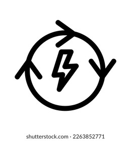 Showcase the beauty and elegance of your design with this stunning Black and White renewable energy Icon. Perfect for graphic designs, logos, mobile apps, posters and more. 
