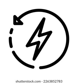 Showcase the beauty and elegance of your design with this stunning Black and White renewable energy Icon. Perfect for graphic designs, logos, mobile apps, posters and more. 
