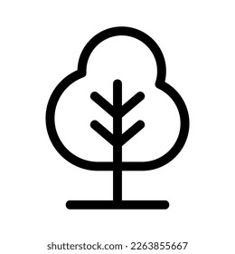 Showcase the beauty and elegance of your design with this stunning Black and White tree Icon. Perfect for graphic designs, logos, mobile apps, posters and more. 
