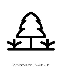 Showcase the beauty and elegance of your design with this stunning Black and White tree Icon. Perfect for graphic designs, logos, mobile apps, posters and more. 

