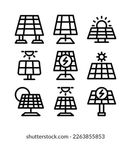Showcase the beauty and elegance of your design with this stunning Black and White solar panel Icon. Perfect for graphic designs, logos, mobile apps, posters and more. 

