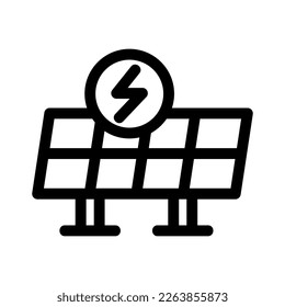 Showcase the beauty and elegance of your design with this stunning Black and White solar panel Icon. Perfect for graphic designs, logos, mobile apps, posters and more. 
