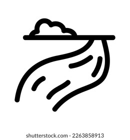 Showcase the beauty and elegance of your design with this stunning Black and White river Icon. Perfect for graphic designs, logos, mobile apps, posters and more. 

