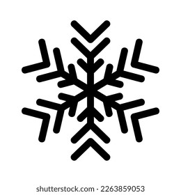Muestra la belleza y elegancia de tu diseño con este impresionante icono de copos de nieve en blanco y negro. Perfecto para diseños gráficos, logos, aplicaciones móviles, afiches y más. 
