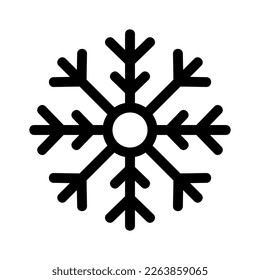 Muestra la belleza y elegancia de tu diseño con este impresionante icono de copos de nieve en blanco y negro. Perfecto para diseños gráficos, logos, aplicaciones móviles, afiches y más. 
