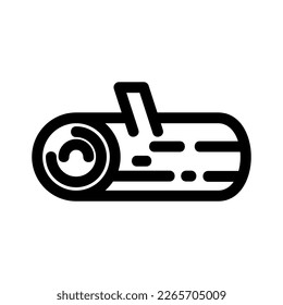 Showcase the beauty and elegance of your design with this stunning Black and White log Icon. Perfect for graphic designs, logos, mobile apps, posters and more. 
