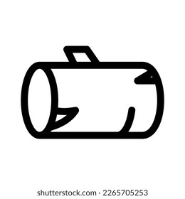 Showcase the beauty and elegance of your design with this stunning Black and White log Icon. Perfect for graphic designs, logos, mobile apps, posters and more. 
