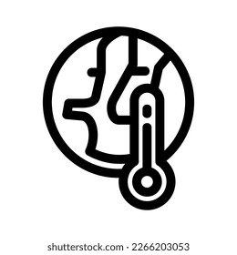 Mit diesem atemberaubenden Schwarz-Weiß-Klimasymbol präsentieren Sie die Schönheit und Eleganz Ihres Designs. Perfekt für Grafikdesigns, Logos, mobile Apps, Poster und mehr. 
