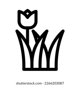 Showcase the beauty and elegance of your design with this stunning Black and White garden Icon. Perfect for graphic designs, logos, mobile apps, posters and more. 
