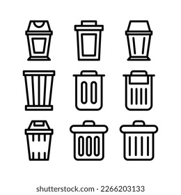 Showcase the beauty and elegance of your design with this stunning Black and White garbage Icon. Perfect for graphic designs, logos, mobile apps, posters and more. 
