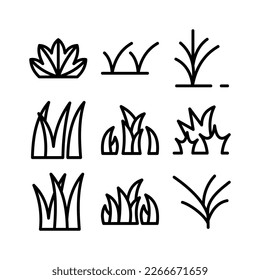 Showcase the beauty and elegance of your design with this stunning Black and White grass Icon. Perfect for graphic designs, logos, mobile apps, posters and more. 
