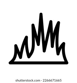 Showcase the beauty and elegance of your design with this stunning Black and White grass Icon. Perfect for graphic designs, logos, mobile apps, posters and more. 
