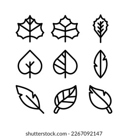 Showcase the beauty and elegance of your design with this stunning Black and White leaf Icon. Perfect for graphic designs, logos, mobile apps, posters and more. 

