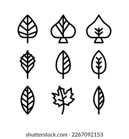 Muestra la belleza y elegancia de tu diseño con este impresionante icono de la hoja blanca y negra. Perfecto para diseños gráficos, logos, aplicaciones móviles, afiches y más. 
