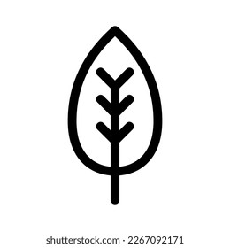 Showcase the beauty and elegance of your design with this stunning Black and White leaf Icon. Perfect for graphic designs, logos, mobile apps, posters and more. 
