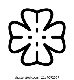 Showcase the beauty and elegance of your design with this stunning Black and White four leaf clover Icon. Perfect for graphic designs, logos, mobile apps, posters and more. 
