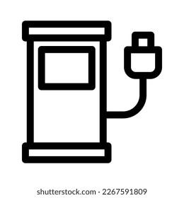 Muestra la belleza y elegancia de tu diseño con este impresionante icono de la estación eléctrica en blanco y negro. Perfecto para diseños gráficos, logos, aplicaciones móviles, afiches y más. 
