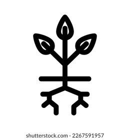 Showcase the beauty and elegance of your design with this stunning Black and White flower growth Icon. Perfect for graphic designs, logos, mobile apps, posters and more. 
