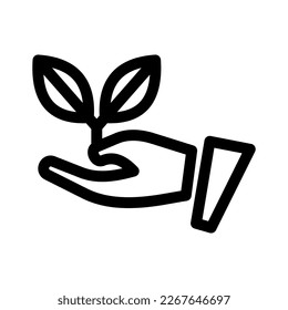 Showcase the beauty and elegance of your design with this stunning Black and White ecology Icon. Perfect for graphic designs, logos, mobile apps, posters and more. 
