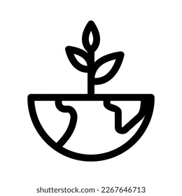 Erleben Sie die Schönheit und Eleganz Ihres Designs mit diesem atemberaubenden Schwarz-Weiß-Umweltsymbol. Perfekt für Grafikdesigns, Logos, mobile Apps, Poster und mehr. 
