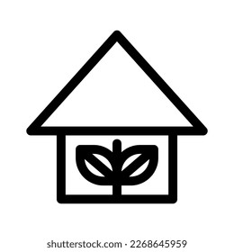 Showcase the beauty and elegance of your design with this stunning Black and White eco house Icon. Perfect for graphic designs, logos, mobile apps, posters and more. 
