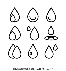 Showcase the beauty and elegance of your design with this stunning Black and White dewdrop Icon. Perfect for graphic designs, logos, mobile apps, posters and more. 
