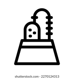 Showcase the beauty and elegance of your design with this stunning Black and White cactus Icon. Perfect for graphic designs, logos, mobile apps, posters and more. 

