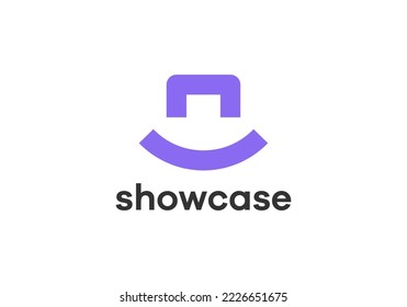 showcase icon, business company logo templates