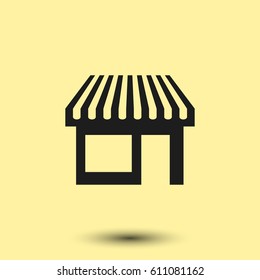 Showcase icon vector illustration