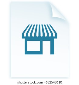 Showcase icon vector illustration
