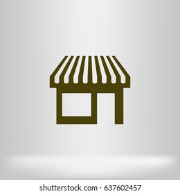Showcase icon vector illustration
