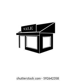 Showcase icon vector illustration. Flat design element