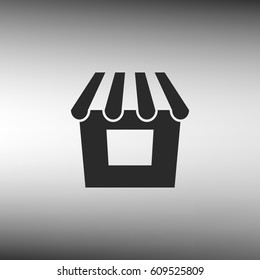Showcase icon vector illustration. Flat design element