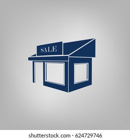 Showcase icon vector illustration. Flat design element