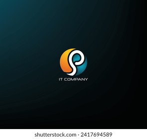 Showcase innovation and technology with this dynamic stock footage of an IT company's logo reveal. Sleek shapes and lines digitally emerge, combining abstract minimalism with modern elegance.