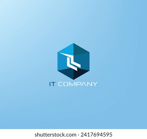 Showcase innovation and technology with this dynamic stock footage of an IT company's logo reveal. Sleek shapes and lines digitally emerge, combining abstract minimalism with modern elegance.