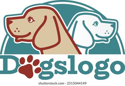 Showcase loyalty and companionship with a dynamic dog logo. Ideal for pet businesses, veterinary clinics, and dog-related products, capturing the essence of trust and playfulness.