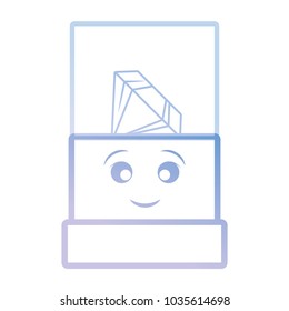 showcase vector illustration