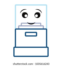 showcase vector illustration