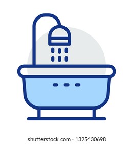 shower  bath tub   