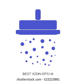 shower, bath, vector icon, eps10