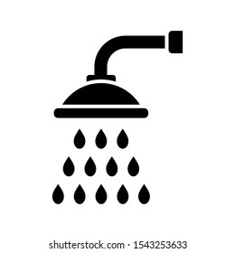 shower - bathroom icon vector design template