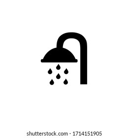 shower - bathroom icon vector design template