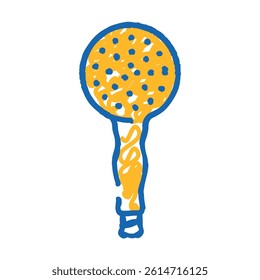 shower bathroom interior doodle icon sketch vector. shower bathroom interior sign. isolated symbol illustration