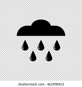 Shower  - black vector icon