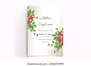 Shower bridal wedding invitation templates